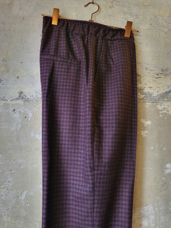 Pantalone Check Vinaccia