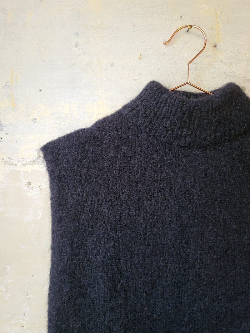 Alpaca and wool vest