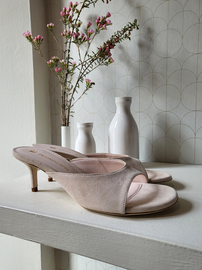 Sandalo in suede