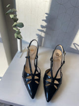 Slingback vernice