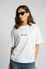 T-SHIRT IN COTONE CON SCRITTA