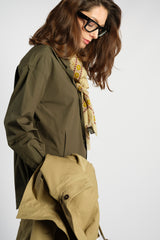 CAMICIA GIACCA VERDE MILITARE