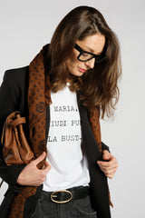 T-SHIRT IN COTONE | MARIA, CHIUDI PURE LA BUSTA