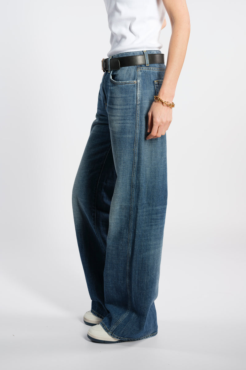 JEANS PALAZZO DENIM