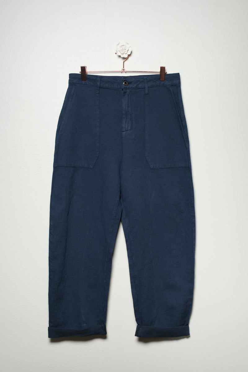 PANTALONE BAGGY BLU