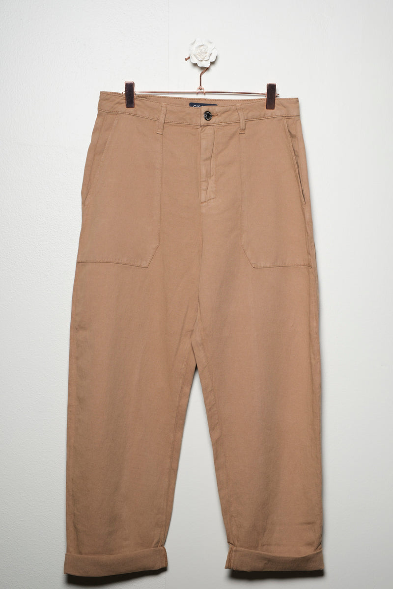 PANTALONE BAGGY TABACCO