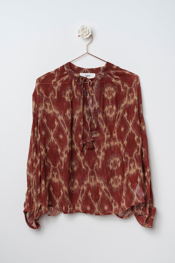 BLUSA BURGUNDY