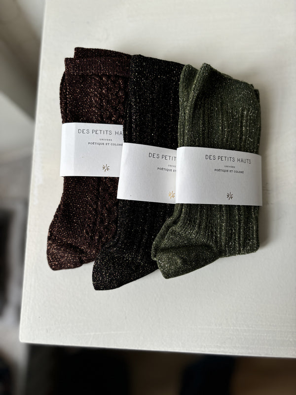 Lurex socks