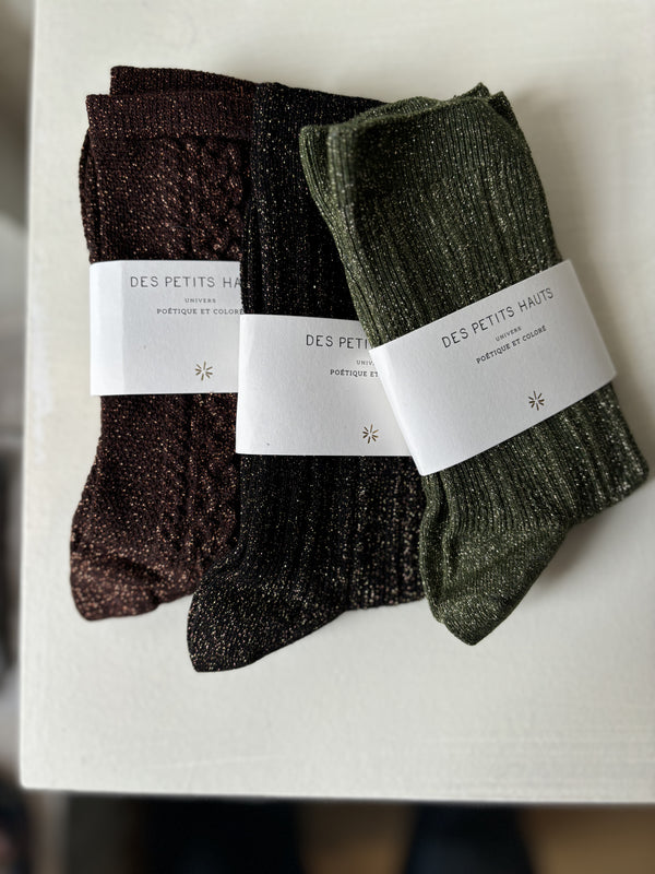 Lurex socks