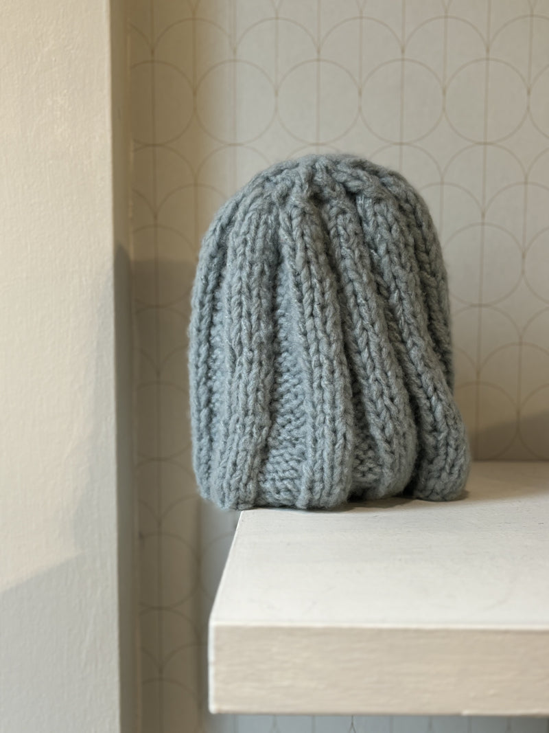 Hand made ribbed hat