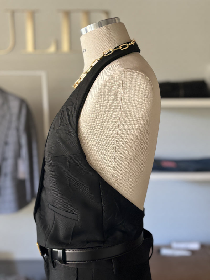 Gilet schiena nuda