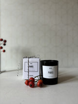 Paris scented candle