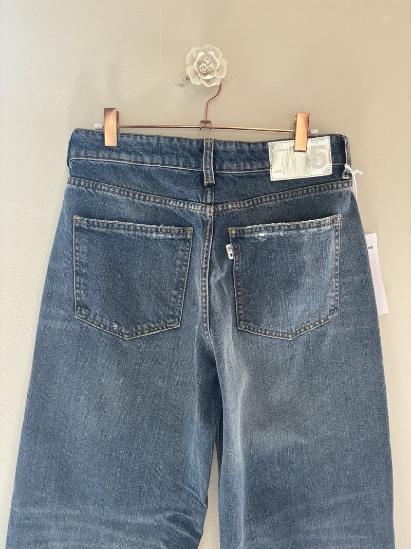 jeans vita regolare gamba morbida