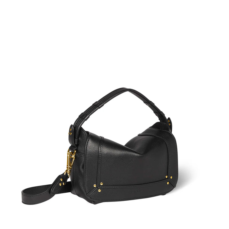 Leather shoulder bag